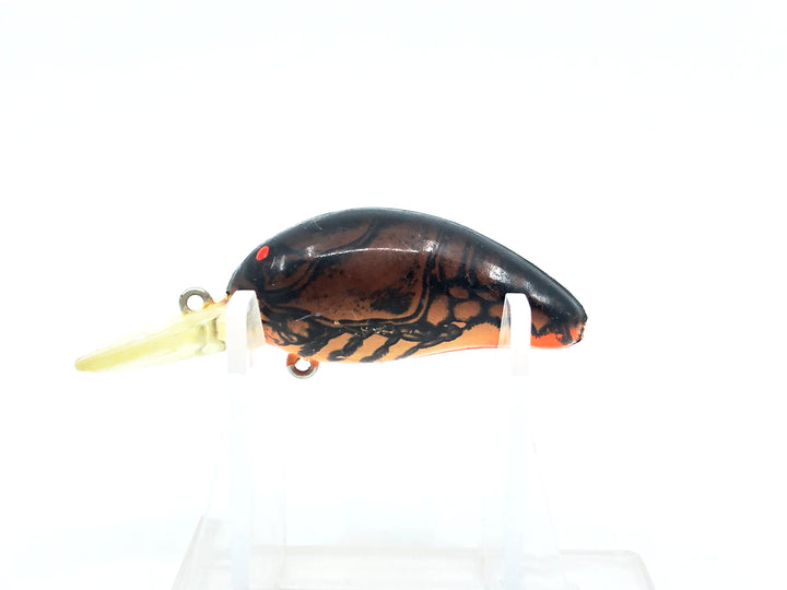 Bomber Model A 5A, XC4 Dark Brown Crayfish/Orange Color Screwtail