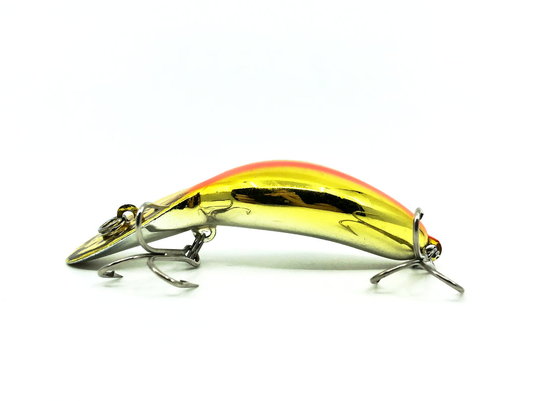 Heddon Tadpolly, MGRS Metallic Gold Red Spine Color