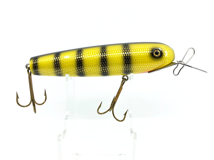 Leo-Lure, Leo Straight Musky Dawg, Custom Color, Yellow Perch