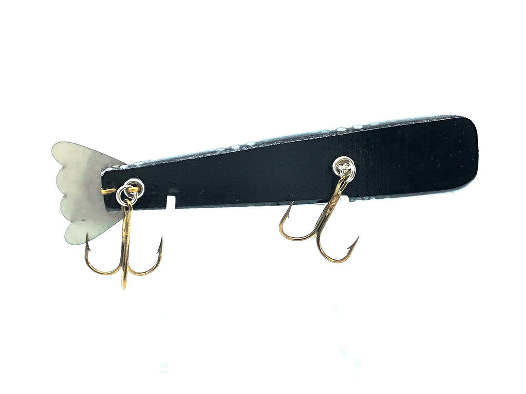 Bobbie 6 1/2" Jerk Bait, Black Chub Color