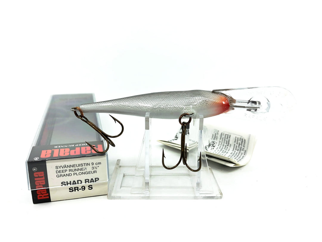 Rapala Shad Rap Deep Runner SR-9 S, Silver Color with Box