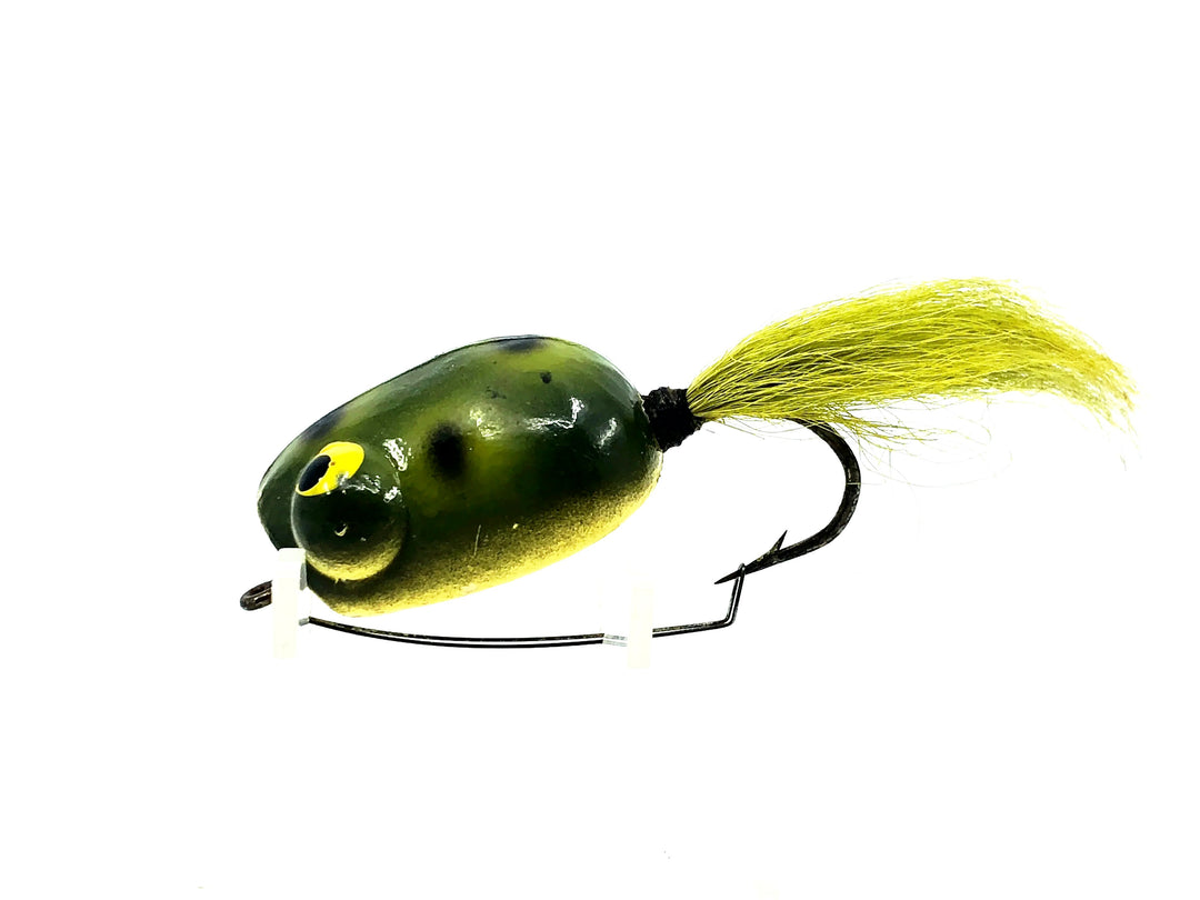 Weber Dylite Weedless Spinning Frog, Green Frog Color