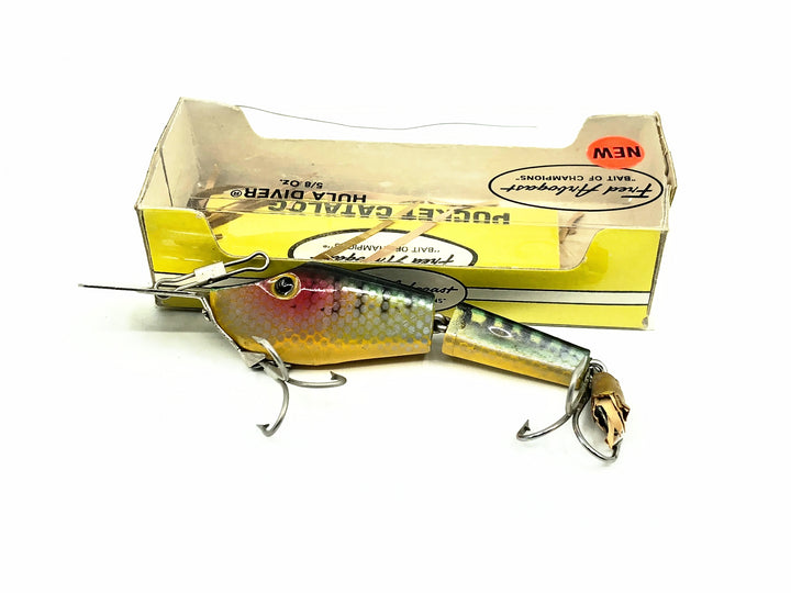 Arbogast Hula Diver 5/8oz, Perch Color with Box