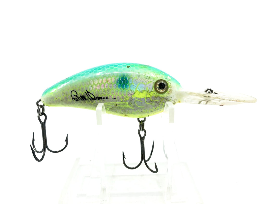 Xcalibur Bill Dance Fat Free Shad in Green/Yellow Shad Color