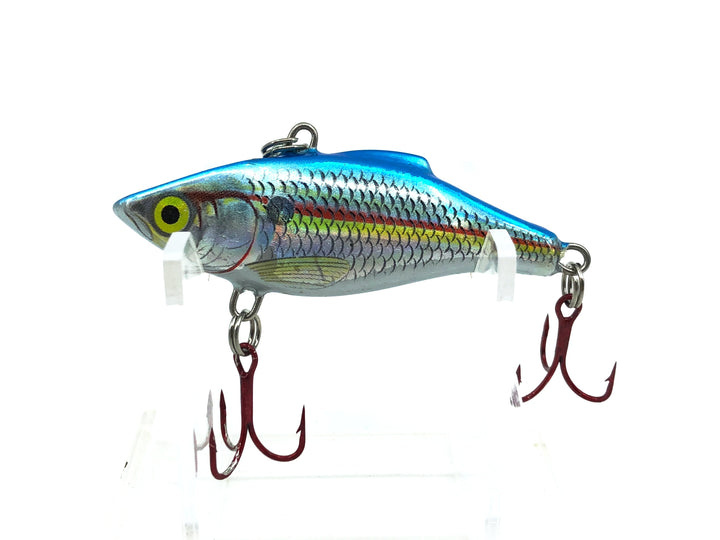 Rapala Rattlin' Rap RNR-7, HBSD Holographic Blue Shad Color