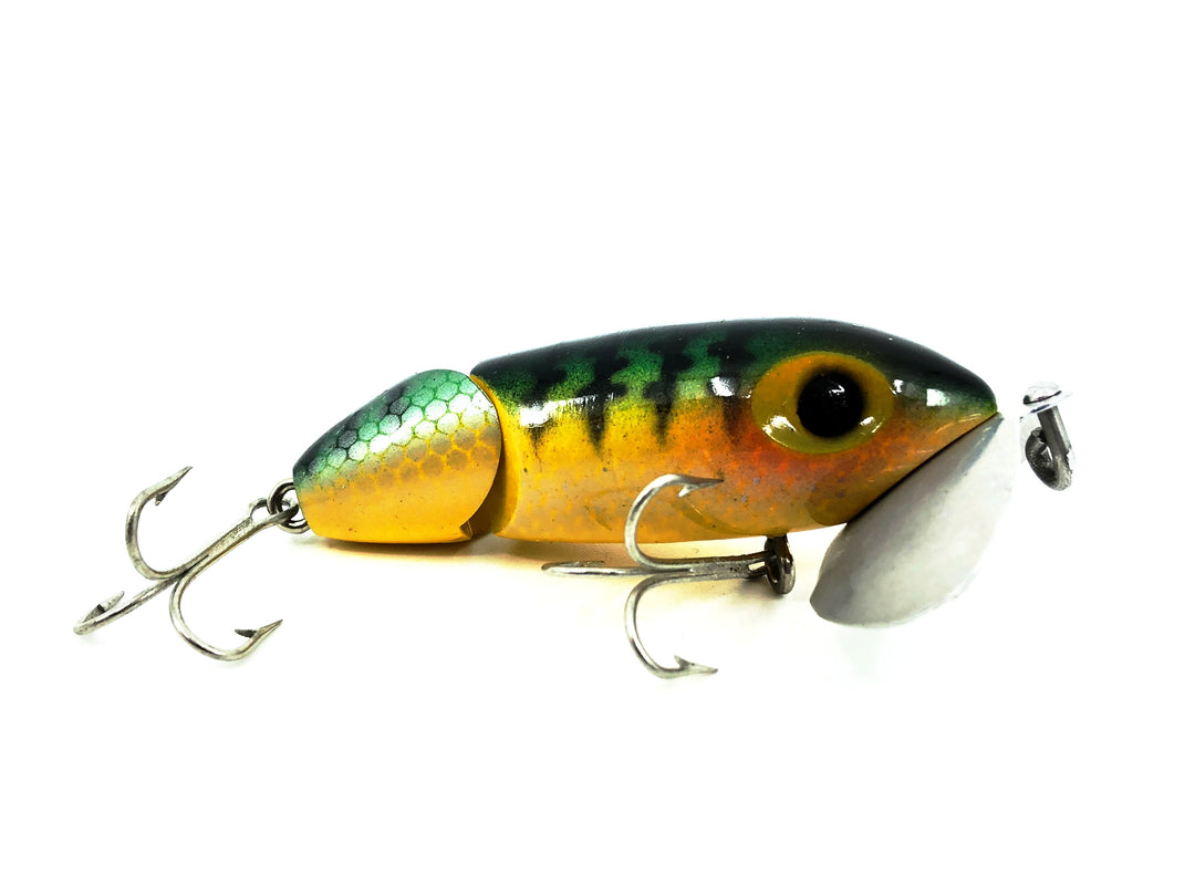 Arbogast Jointed Jitterbug, Perch Color