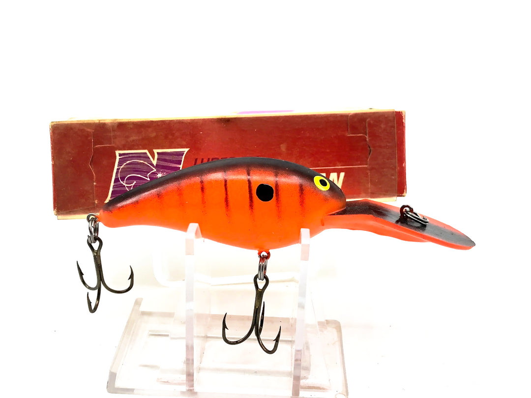 Bill Norman Deep Little N 1900 DRP, #35 Fluorescent Orange/Black Back in Box