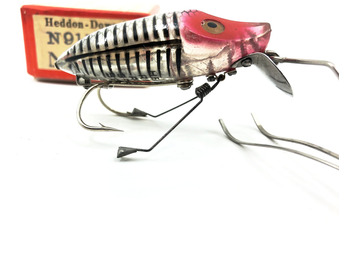 Heddon&nbsp;River Runt No-Snag N9119XRS, Silver Shore Minnow Color with Brush Box