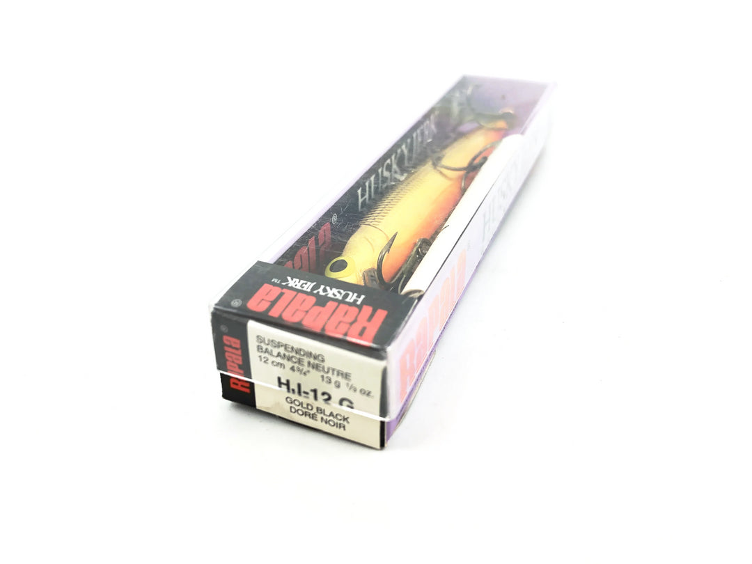 Rapala Husky Jerk HJ-12, G Gold Color with Box