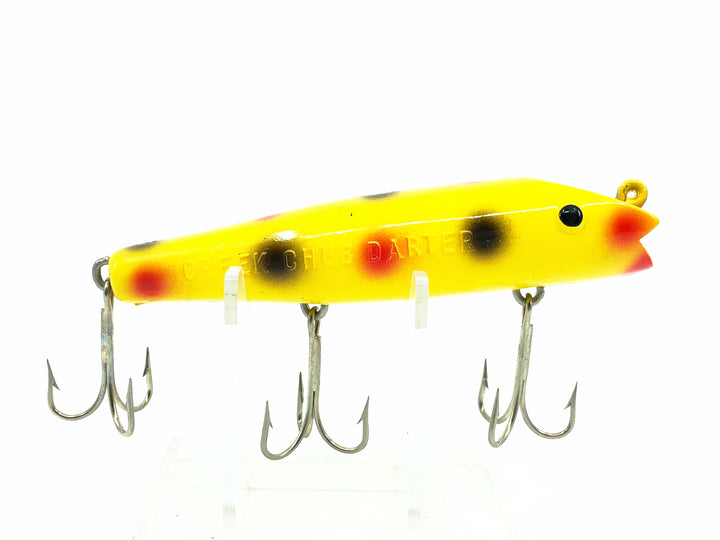 Creek Chub 2000 Darter, #14 Yellow Spotted Color