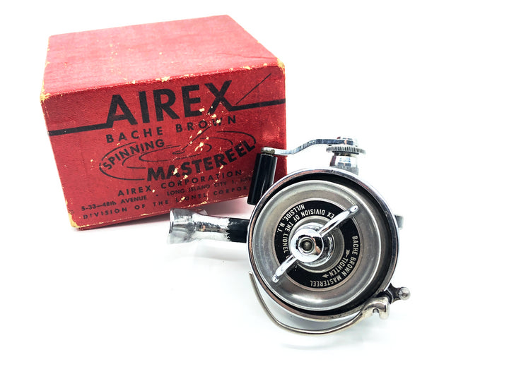 Airex Mastereel Model 2B Spinning Reel, Box, Paperwork & Accessories