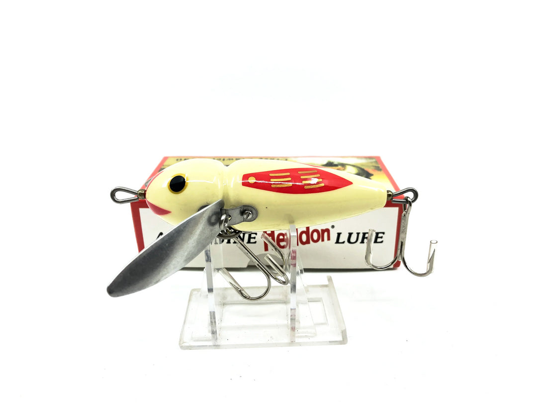 Heddon Musky Crazy Crawler 2150 2LUM, Luminous Red Wing Color New with Box