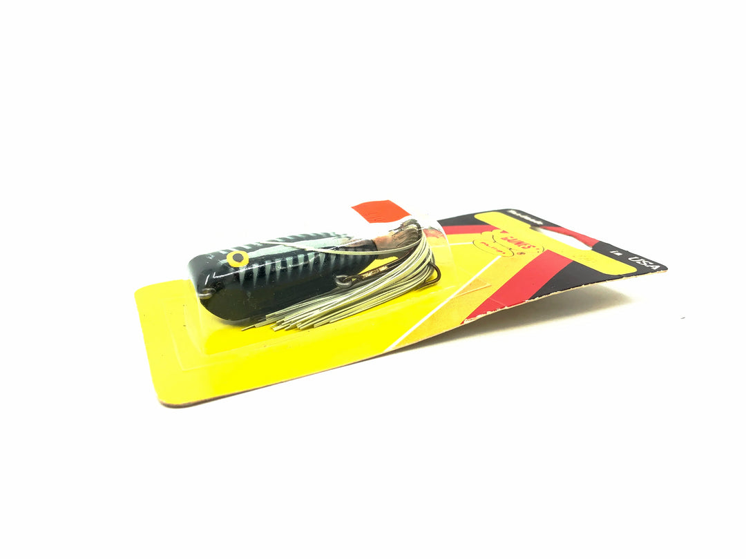 Gaines/Phillips Skipperoo 3033-2/0, Black Shore Minnow Color on Card