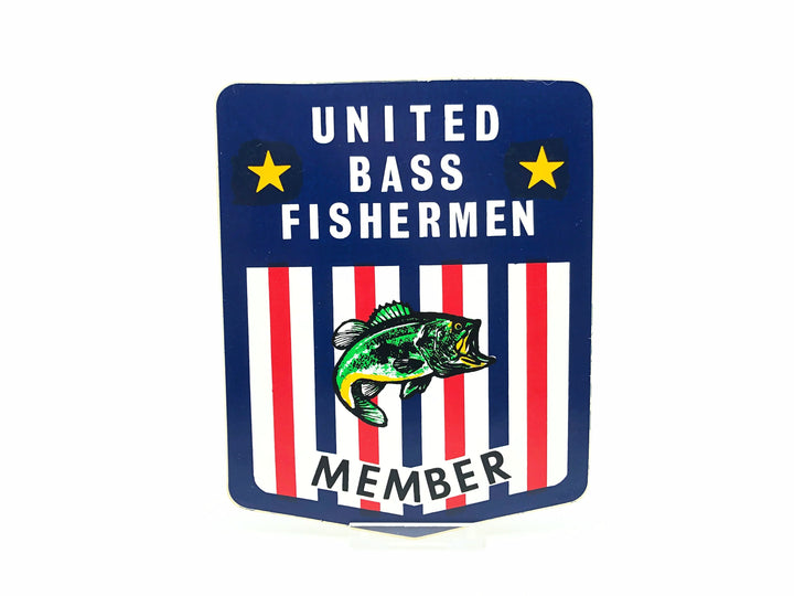 United Bass Fishermen Member Sticker