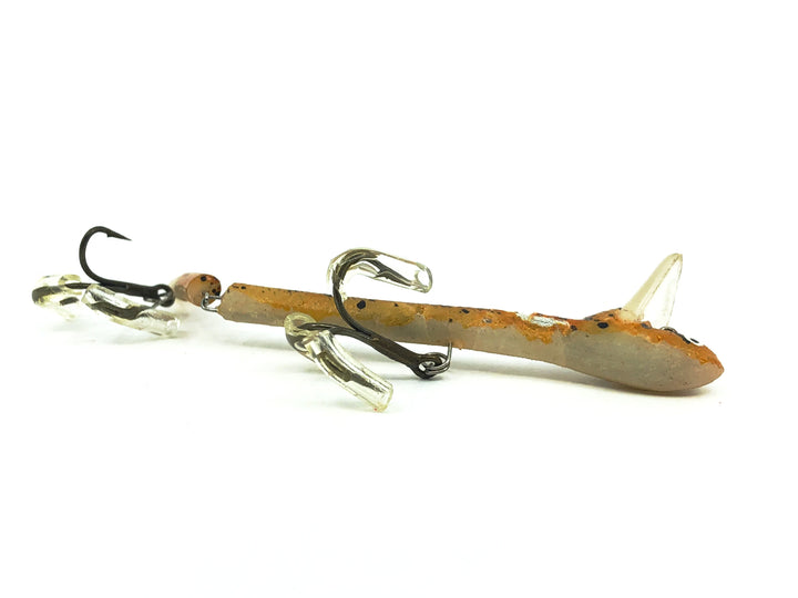 Vintage Garcia DEPOSE France Jointed EEL, Brown/Black Back Color