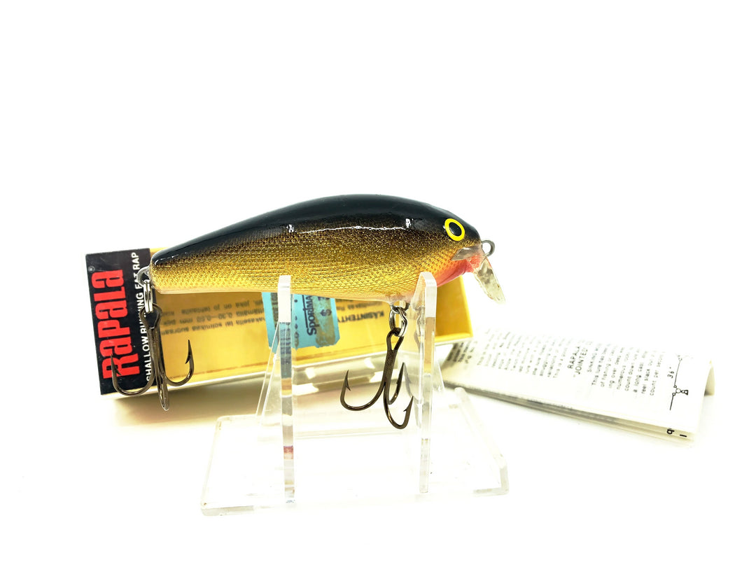 Rapala Shallow Fat Rap SFR-7, G Gold Color w/ Box