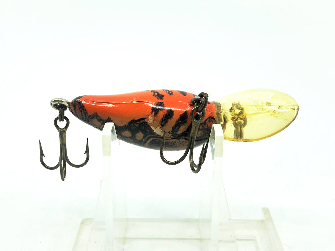 Bomber Model A 5A, XC4 Dark Brown Craw Orange Belly Color Screwtail Model