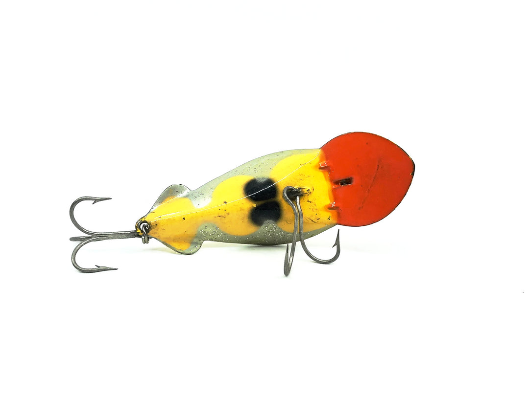 Buck Perry Spoonplug Silver Orange & Yellow Color