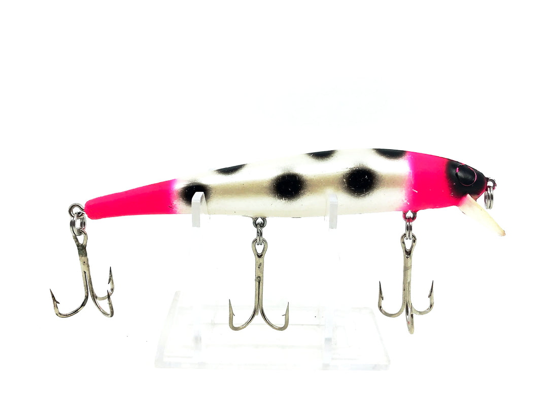 Bomber Long A 15A, Special Order Sal 21 Pearl/White Pink Nose Tail/Black Spots Color