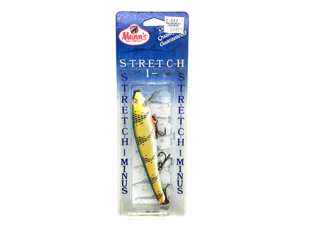 Mann's Stretch 1-, Yellow Perch Color on Card