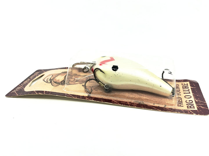 Cotton Cordell Fred Young Original Big O Wooden Lure Ghost Shad Color on Card