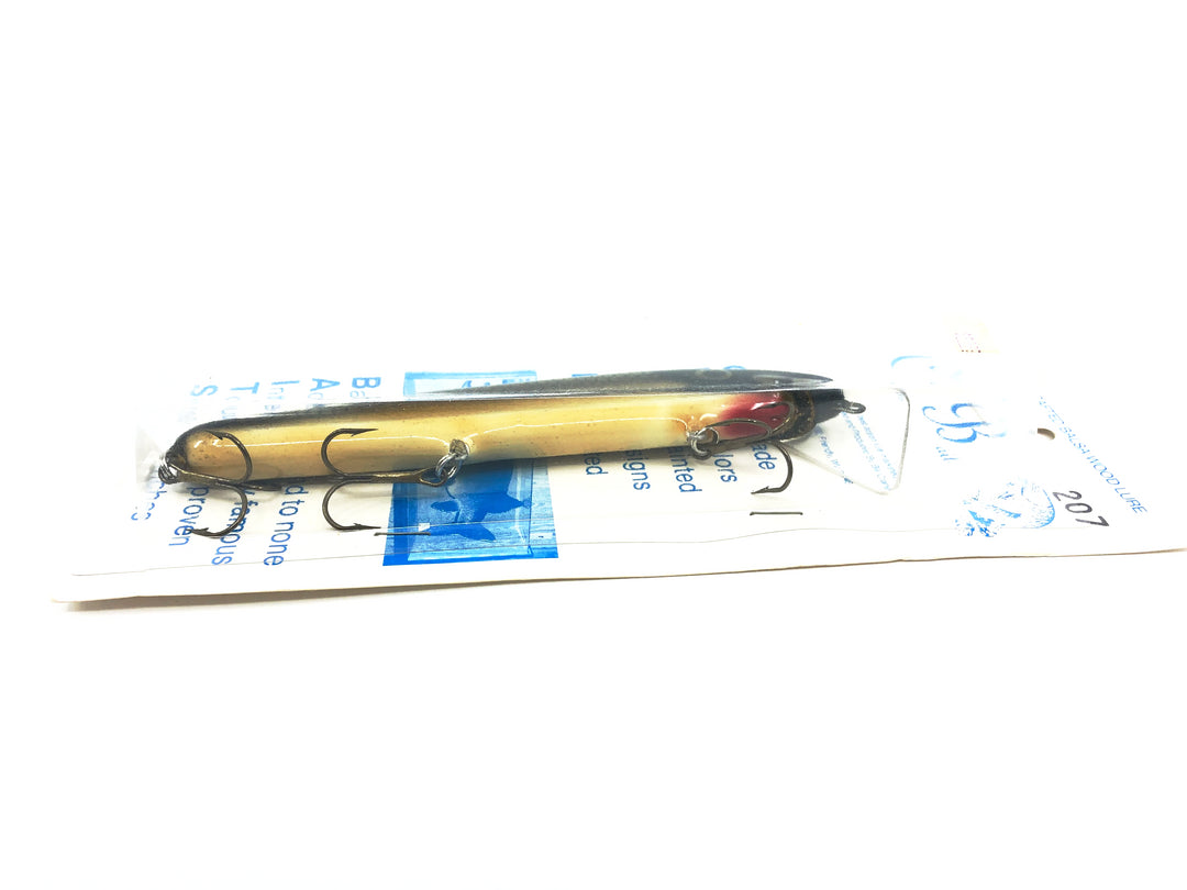 Crane 207 Musky Lure, Sucker Color on Card