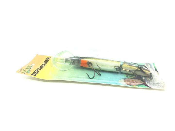 Joe Bucher Tackle Co. Buchertail Jointed Baby Depth Raider 6", Perch Color New on Card