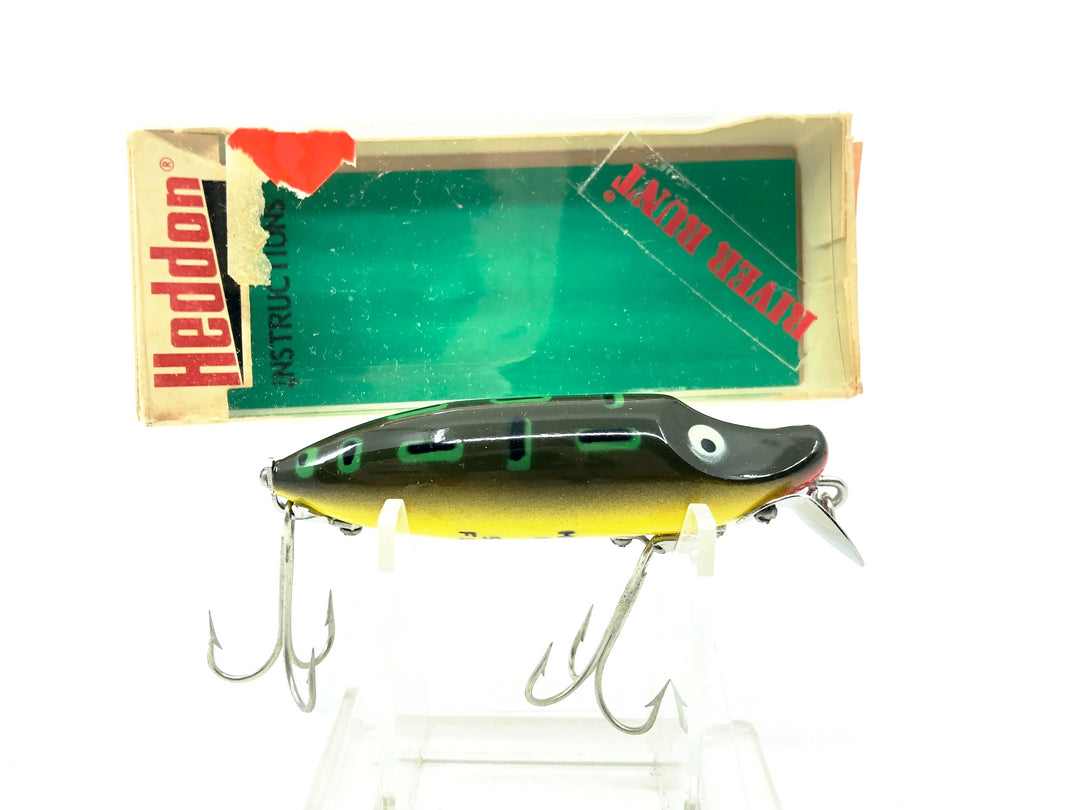 Heddon River Runt Spook Floater 9400, BF Bullfrog Color w/Box - Rare