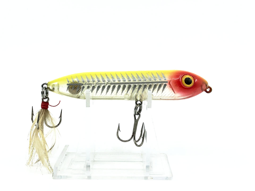 Heddon Feather Dressed Super Spook JR. XRY Yellow Shore Minnow Color