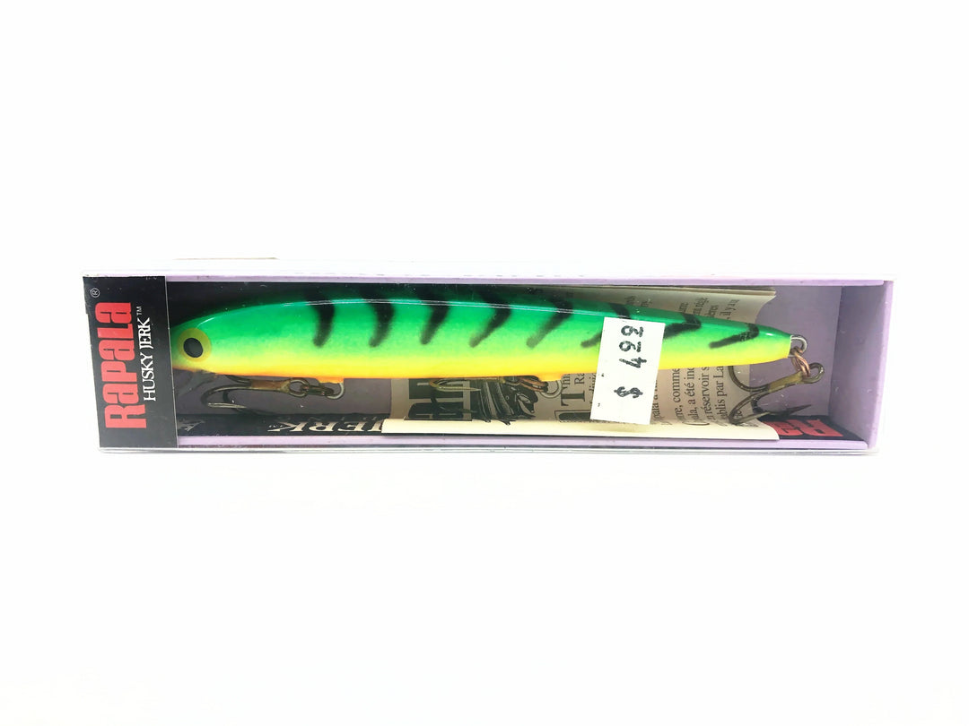 Rapala Husky Jerk HJ-12, FT Fire Tiger Color with Box -Older Color