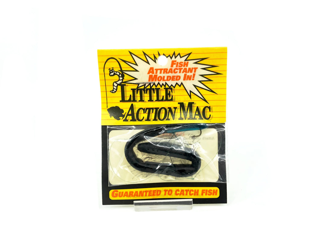 Little Action Mac Large Weedles 6", Black/Blue Tail Color on Card