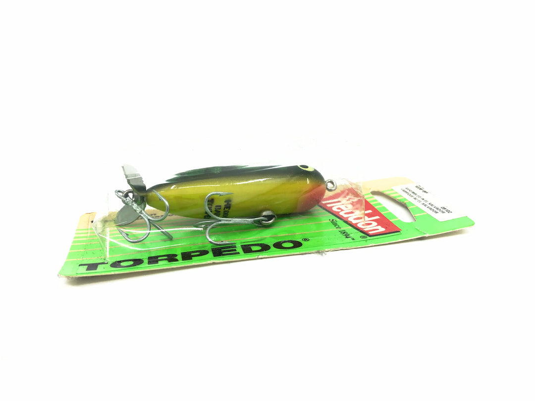 Heddon Baby Torpedo, BF Bullfrog Color New on Card