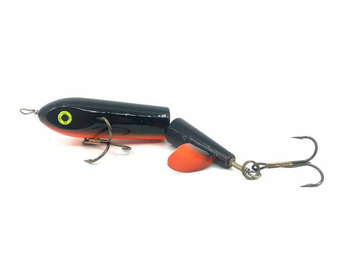 Musky Buster Stomper, Black/Orange Color