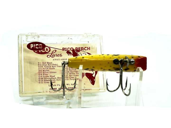 PICO Perch, Yellow Coachdog Color with Box