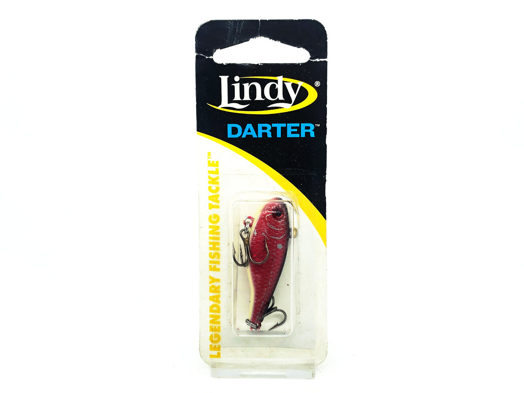 Lindy Darter 1/4oz, Red Glow Color on Card