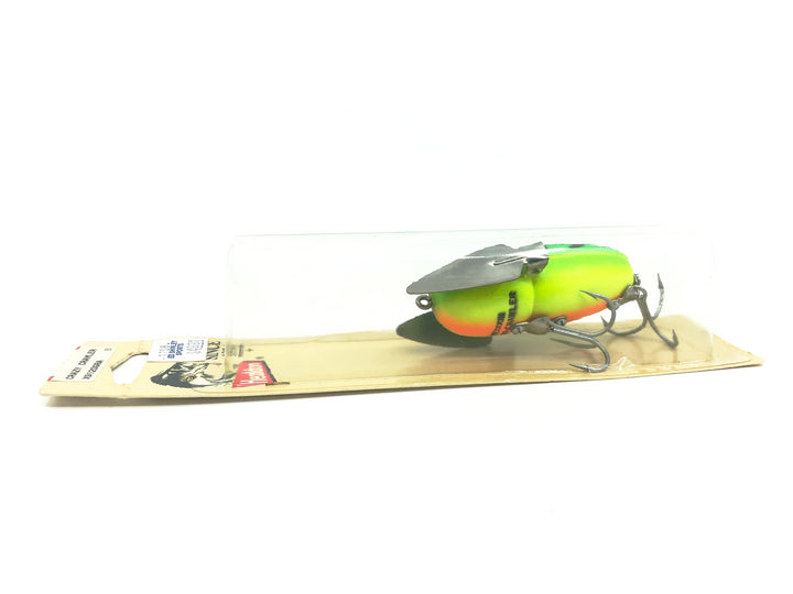 Heddon Crazy Crawler 9120, GRA Green Crawdad Color with Card