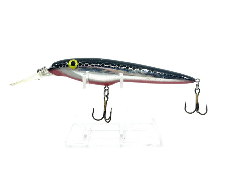 Berkley Frenzy Suspending Jerkbait, Black/Silver Color