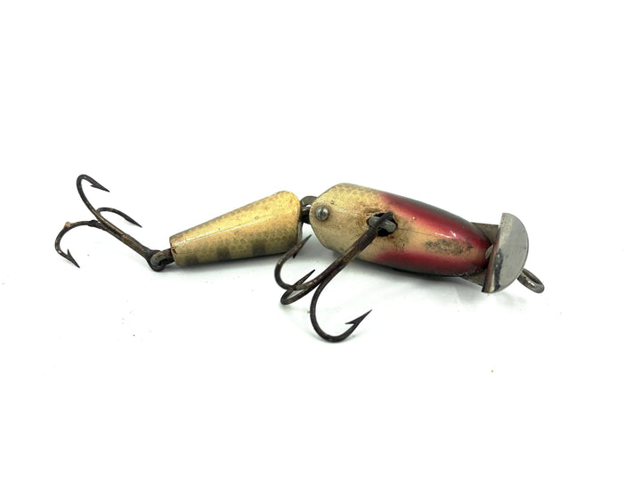 Creek Chub Wooden 2700 Baby Jointed Pikie Minnow, Pikie Scale Color