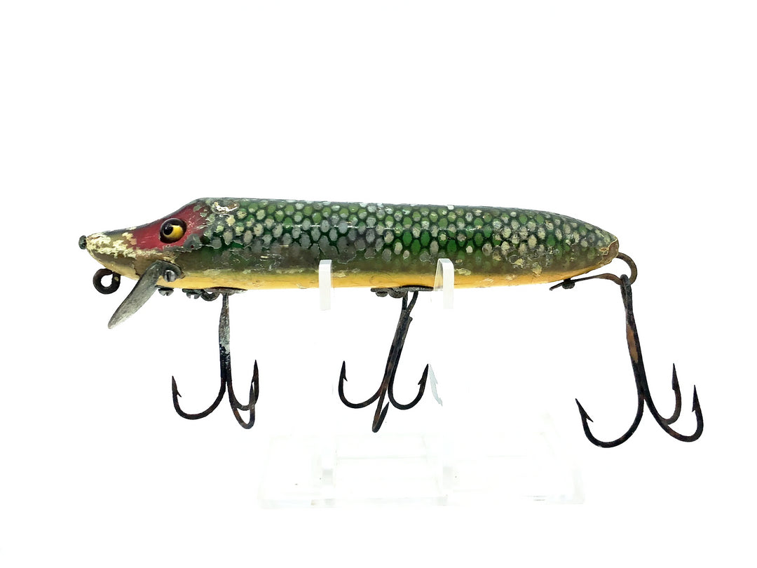 Heddon Vamp, D Green Scake Color, L-Rig Hardware