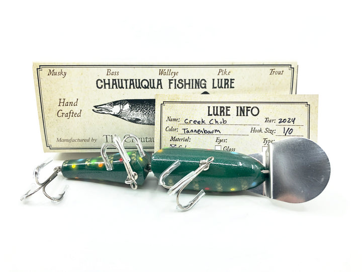 Chautauqua Jointed Creek Chub, Tannenbaum Color - Limited Color