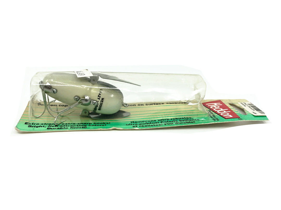 Heddon Crazy Crawler 9120, PM Glo Black Frog Color with Card