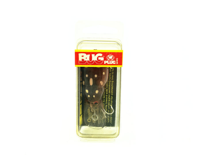 Storm Bug Plug AK92, Brown/Yellow Spots Color w/Box