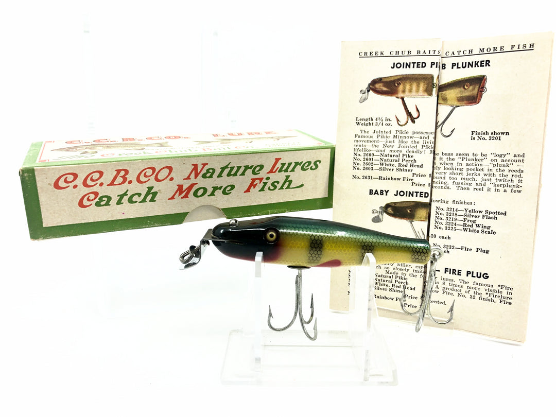 Creek Chub Baby Pikie 900, #01 Perch Color w/Box & Paperwork