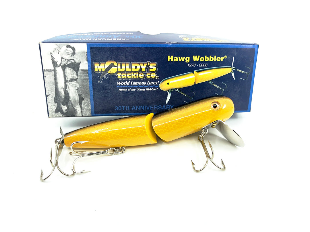 Mouldy's Hawg Wobbler 30th Anniversary Lure Perch Color - 2008 Numbered and Signed 78/300