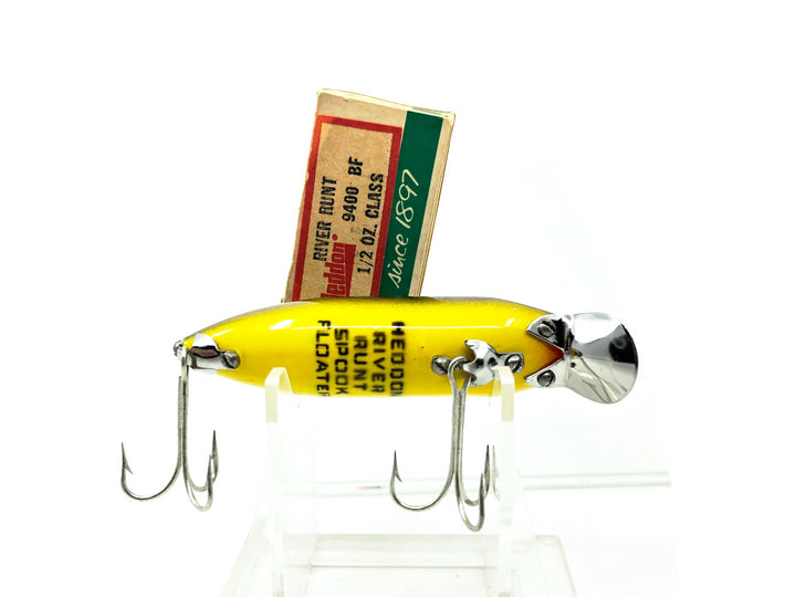 Heddon River Runt Spook Floater 9400, BF Bullfrog Color w/Box - Rare