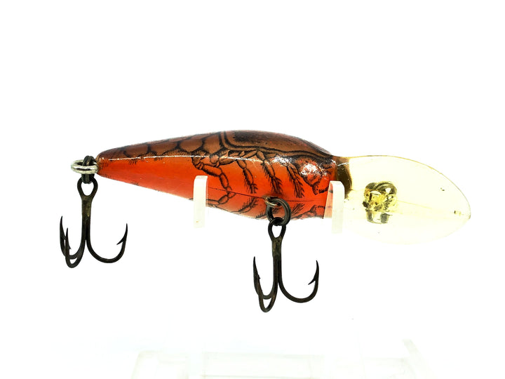 Bomber Model A 6A, XC3 Light Brown Crawdad/Orange Belly Color Screwtail Model