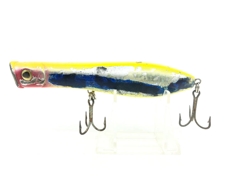 6 Pin Popper Type Lure, Clown Color