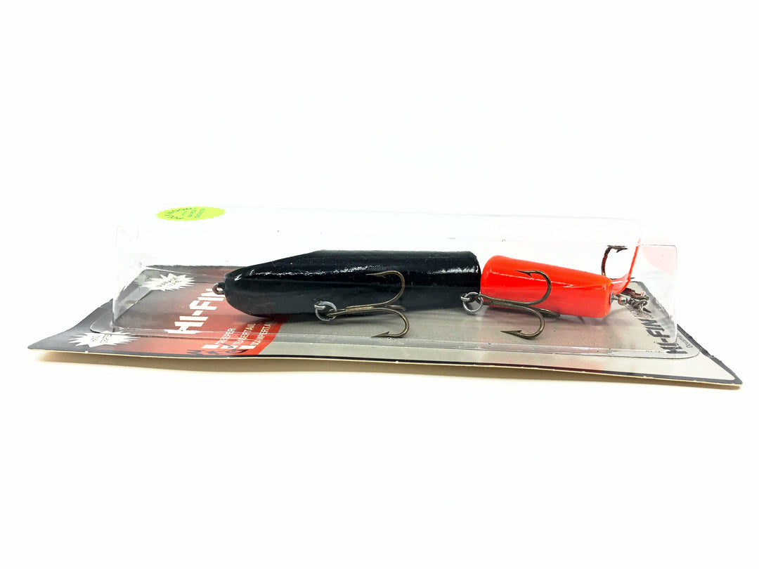 Hi-Fin Magnum Teasertail, Black/Blaze Orange Tail Color on Card