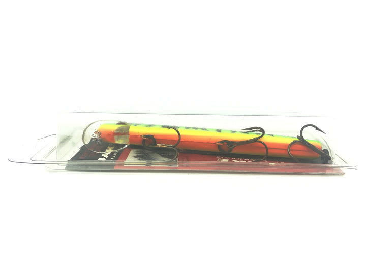 Jake 6" Musky Bait, Fire Tiger Color New on Card