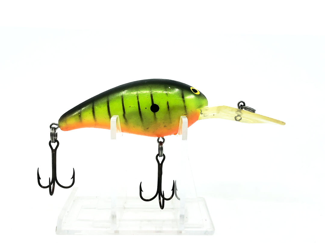 Bill Norman Deep Little N, Chartreuse/Black Ribs/Orange Belly Color